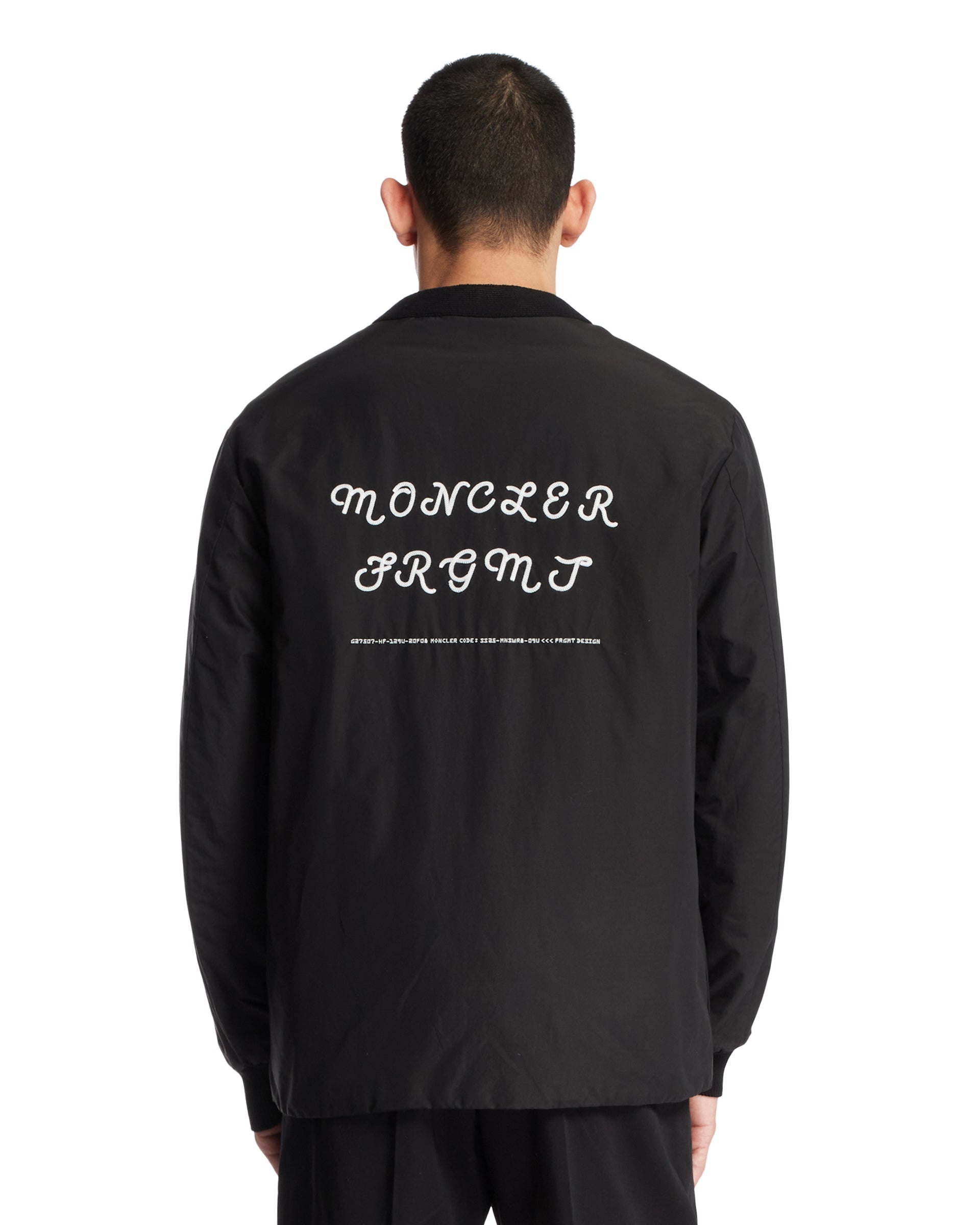 Moncler Genius x FRGMT Black Padded Cardigan - 3