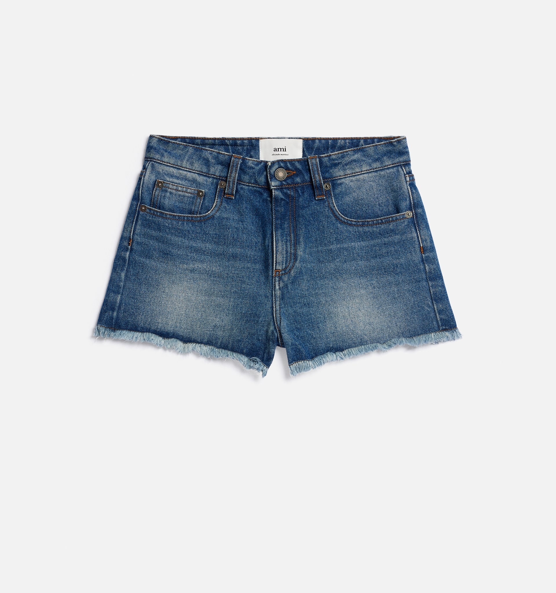 Denim Mini Shorts - 5
