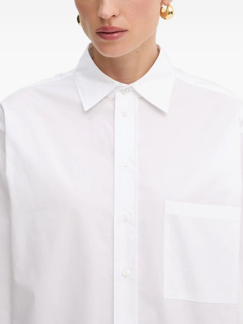 pocket-detail shirt - 4