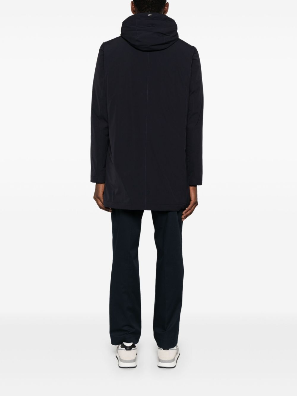 lightweight hooded parka coat - 4