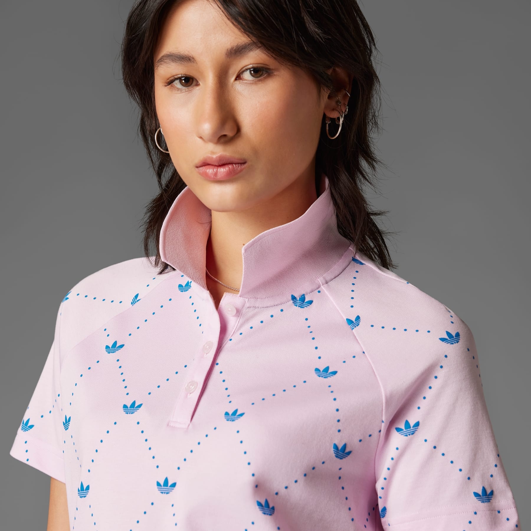Originals Printed Trefoil Polo Shirt - 5