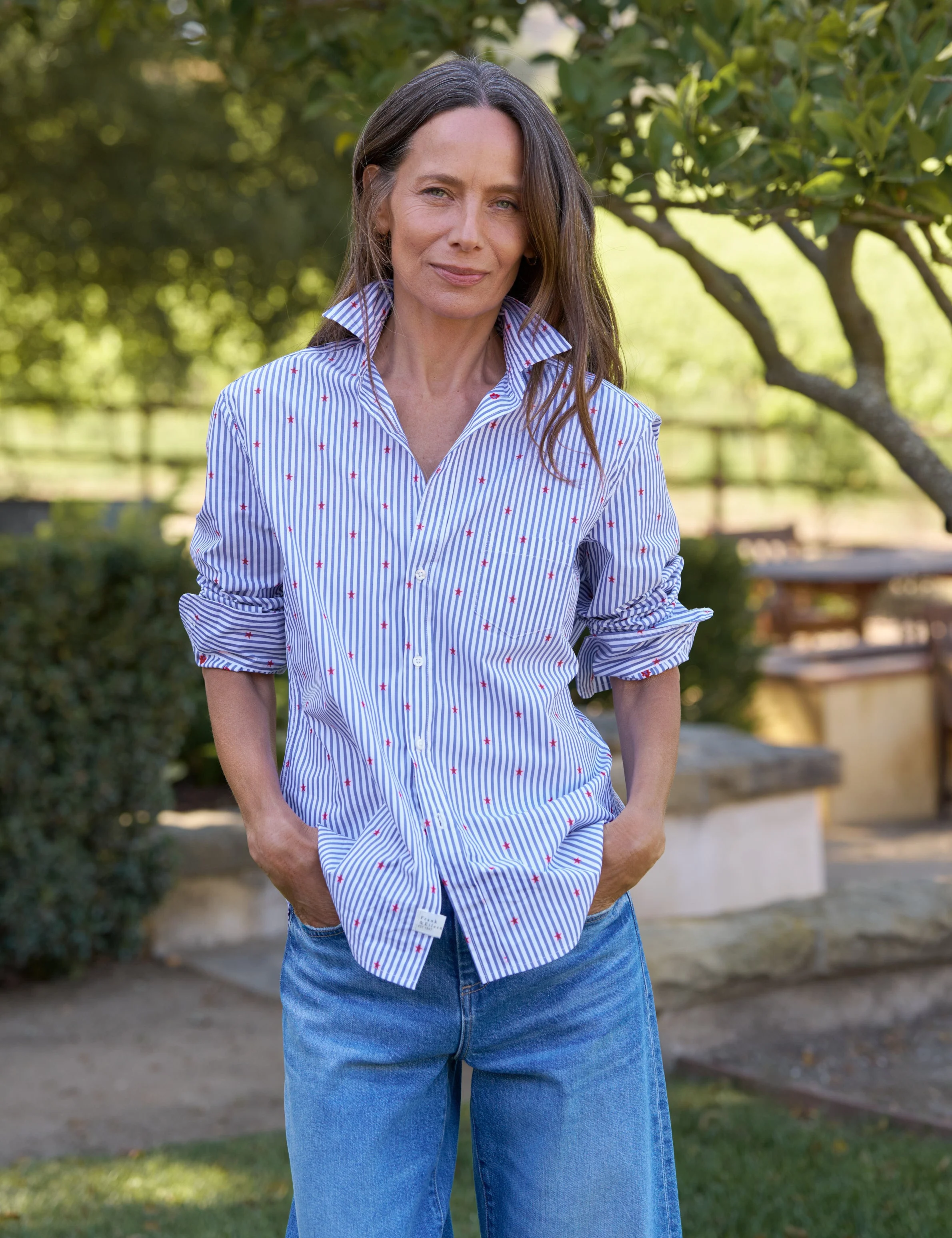 Relaxed Button-Up Shirt - 1