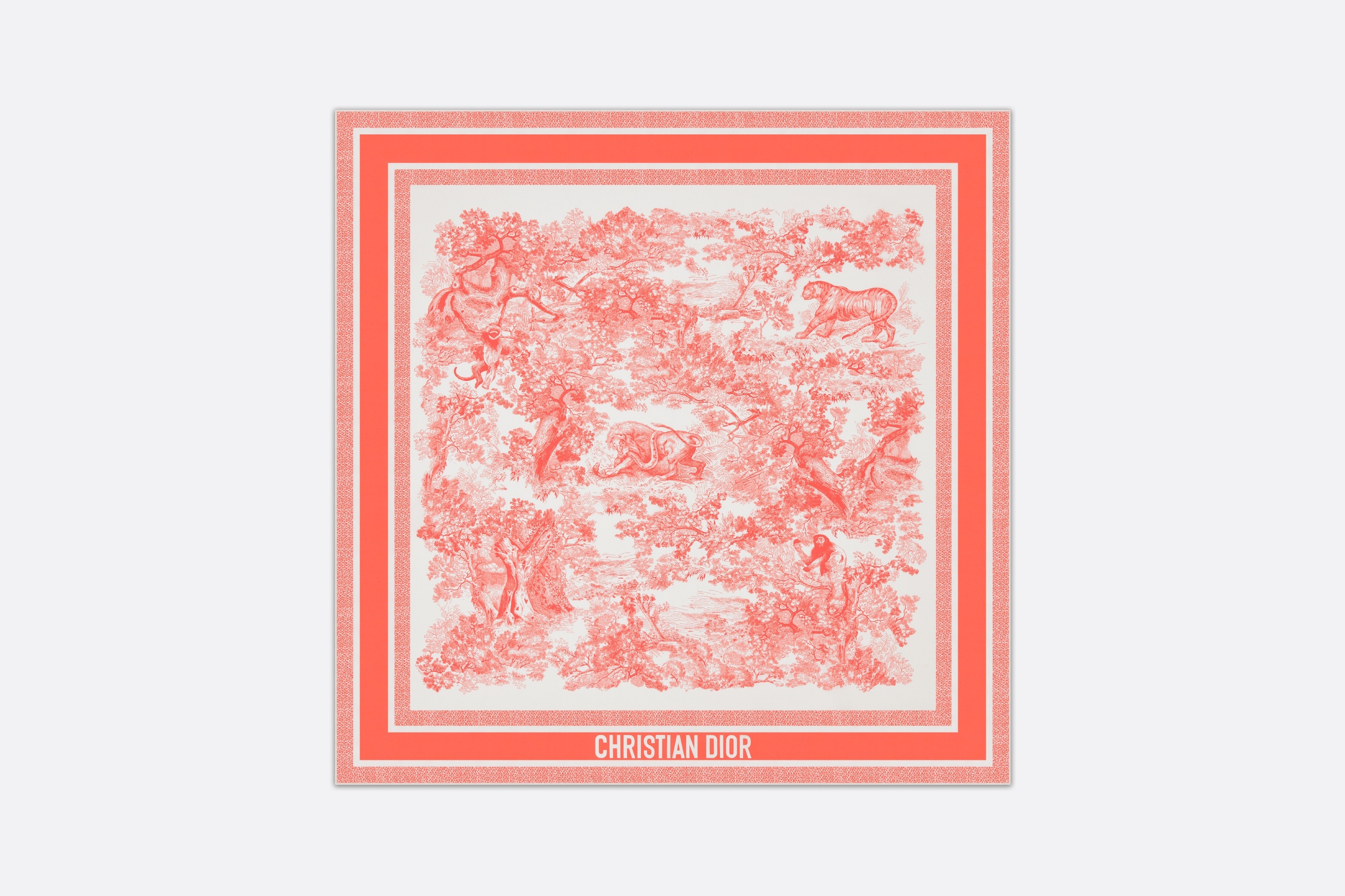 Dior Dioriviera Toile de Jouy Sauvage 90 Square Scarf | dior