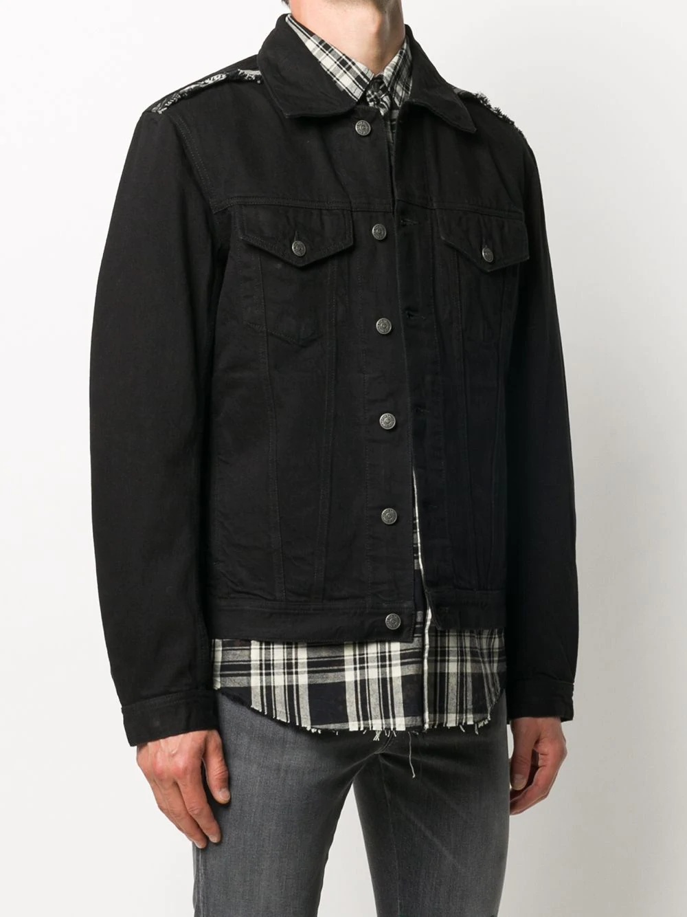 denim trucker jacket - 3