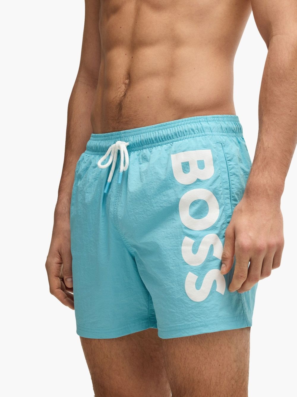 logo swim shorts - 4