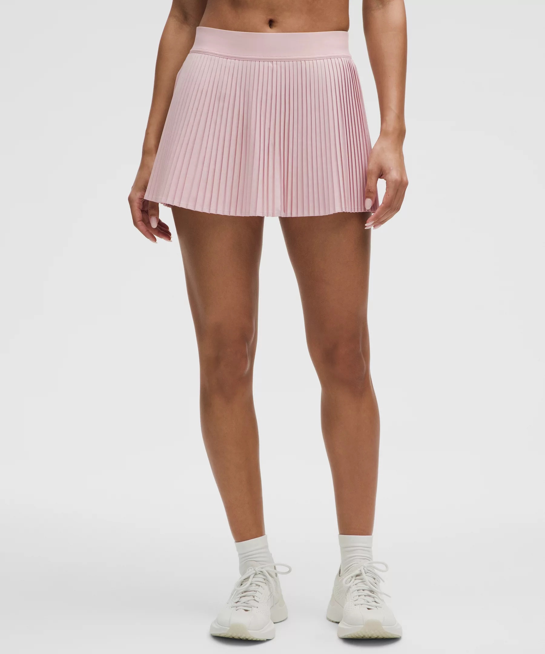 Varsity High-Rise Pleated Tennis Skirt - 1
