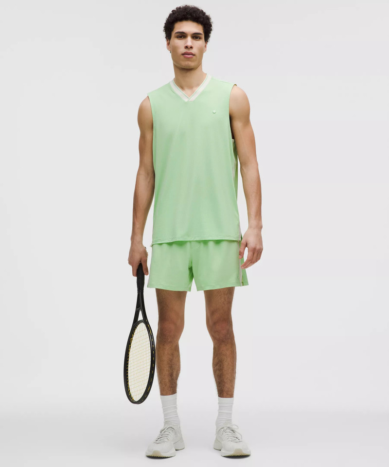 Mesh-Panelled Tennis Sleeveless Shirt 3