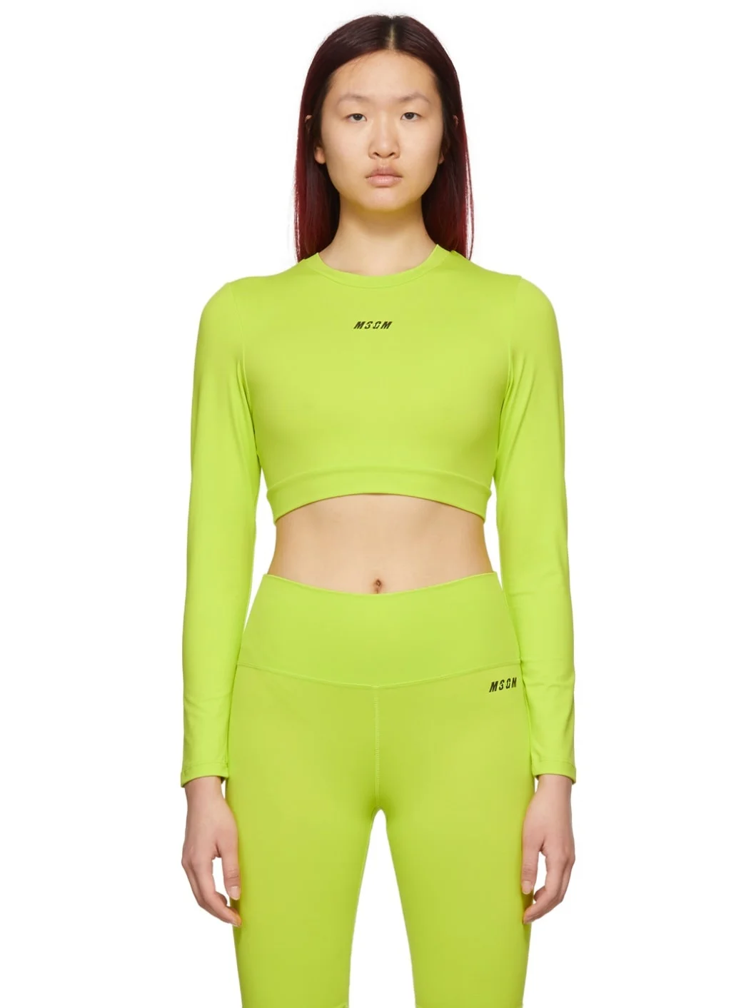 Green Micro Logo Sport Top - 1