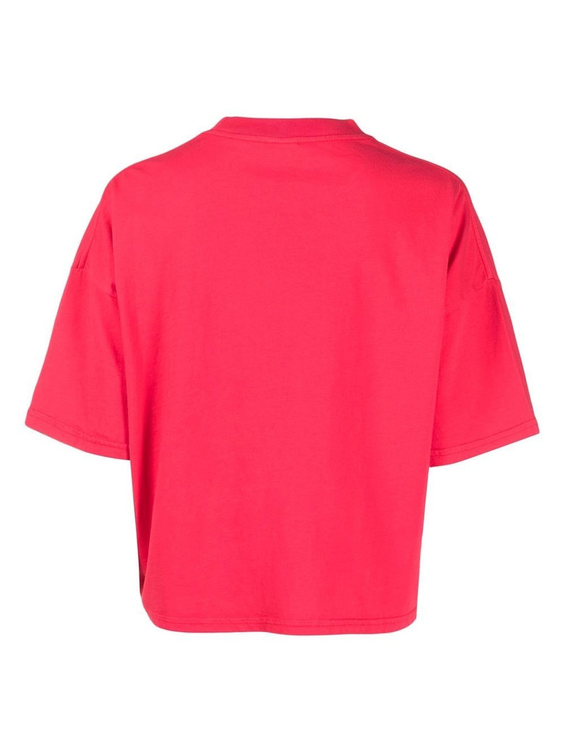 AUTRY logo-print short-sleeved T-shirt outlook