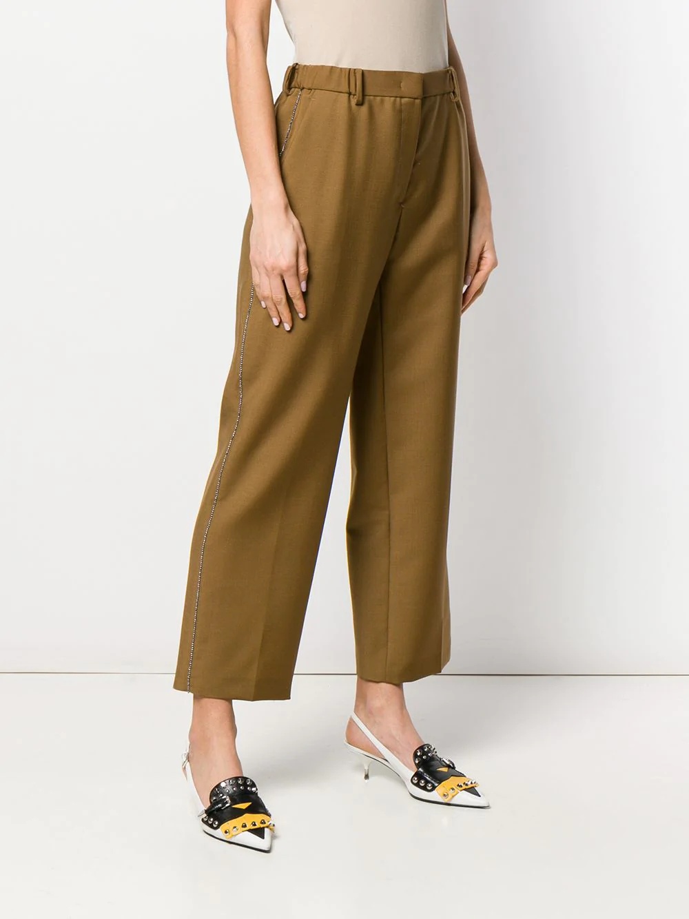 straight-leg trousers - 3