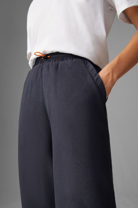 Eila Fleece pants in Dark blue - 5