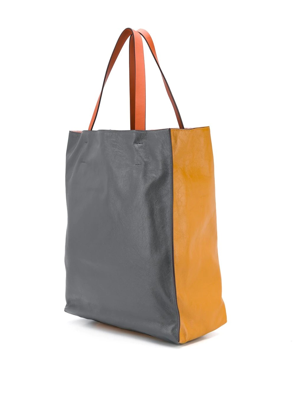 two-tone tote bag - 3