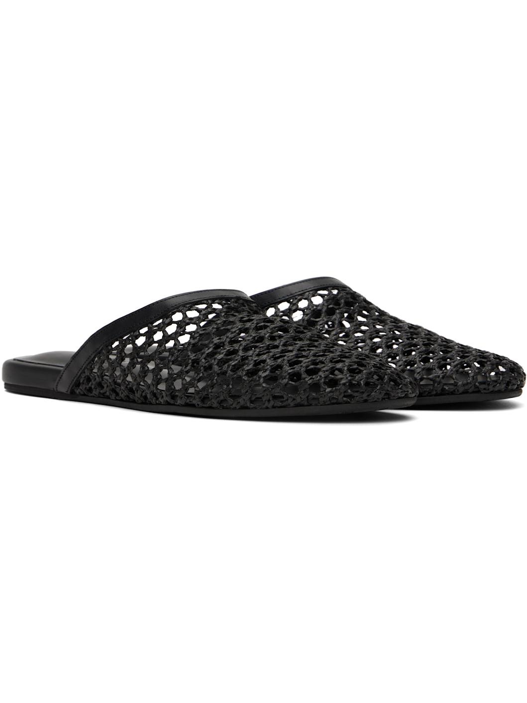 Black 'The Slipper' Slippers - 4