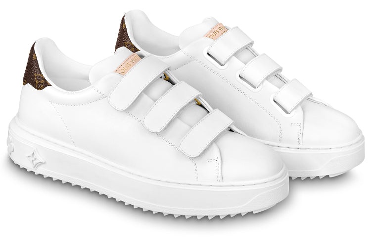(WMNS) LOUIS VUITTON LV Velcro Sneakers 'White' 1AAF7C - 2