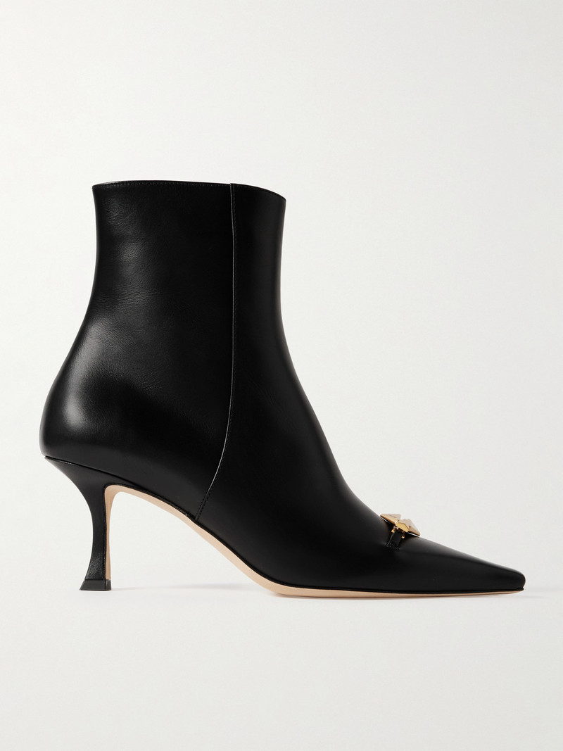 Ryker 70 Embellished Leather Ankle Boots 1
