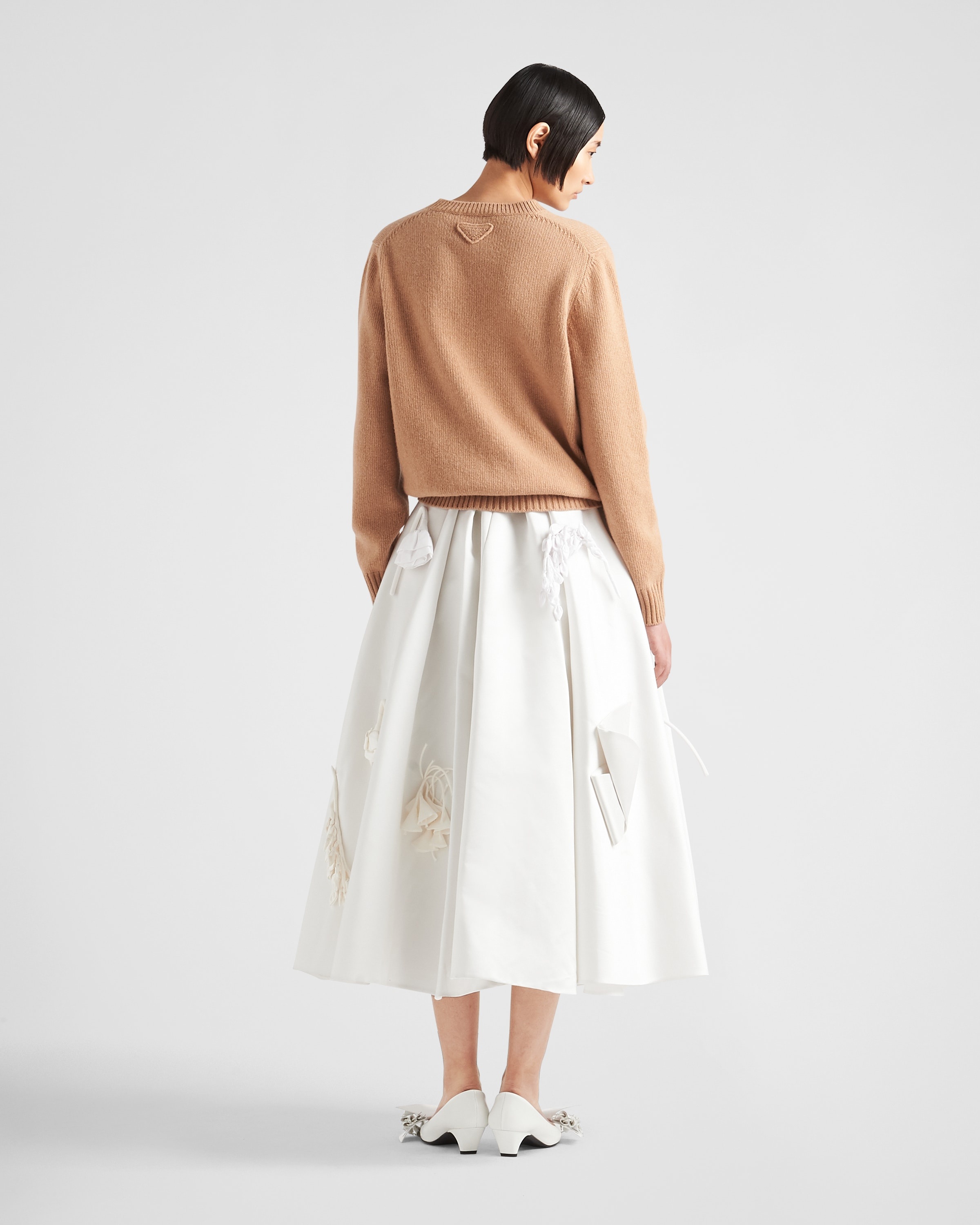 Wool and cashmere crew-neck sweater - 5