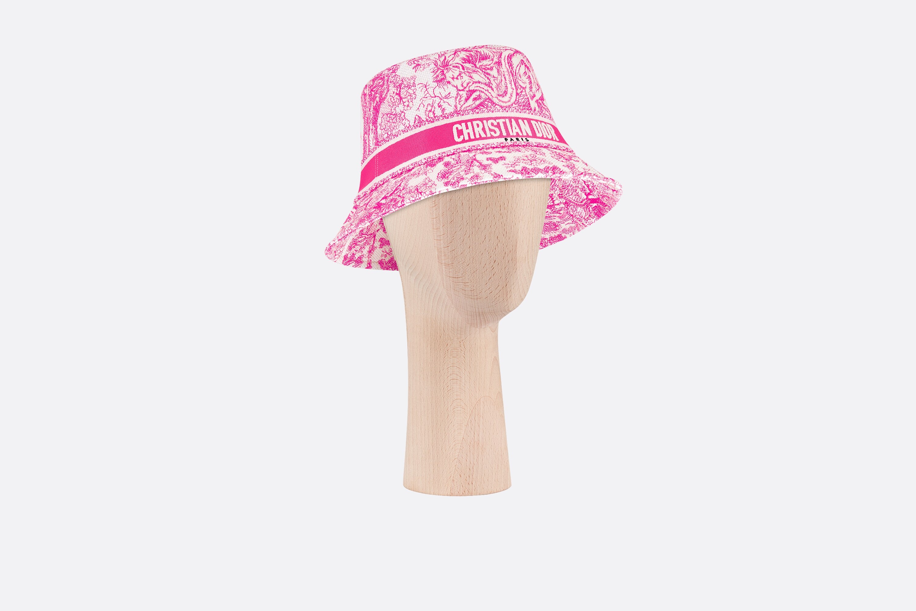 Dior Toile de Jouy Sauvage Small Brim Bucket Hat - 1