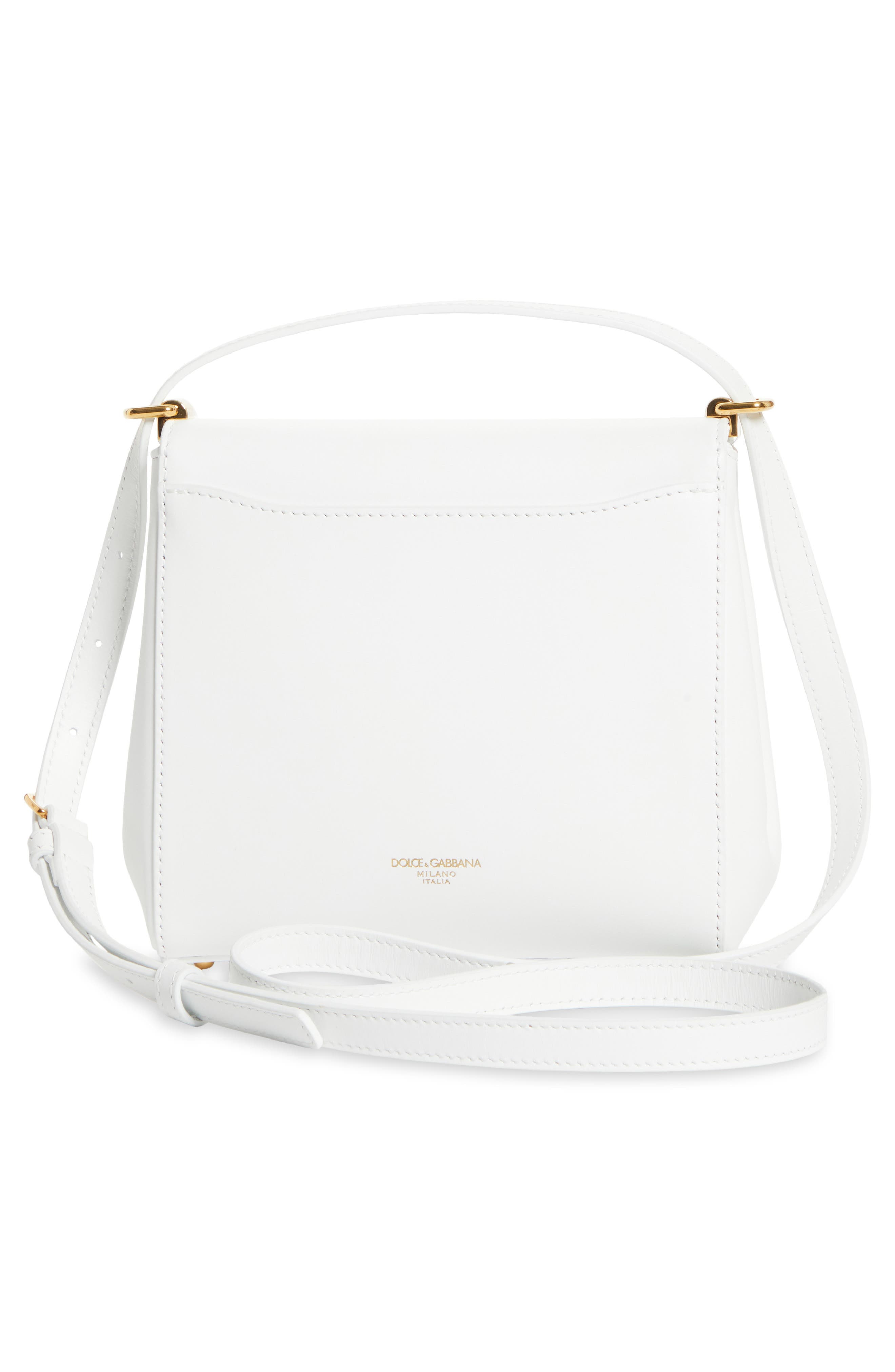 Dolce&Gabbana Marlene City Bag in Bianco Ottico at Nordstrom - 4