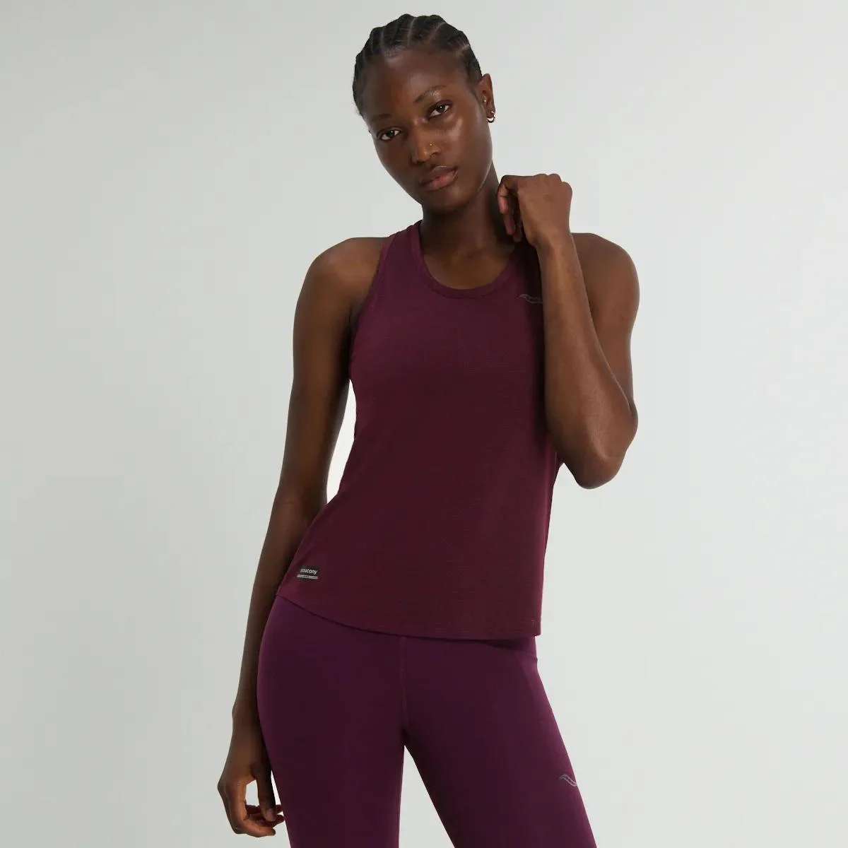 Women's Stopwatch Singlet - 1