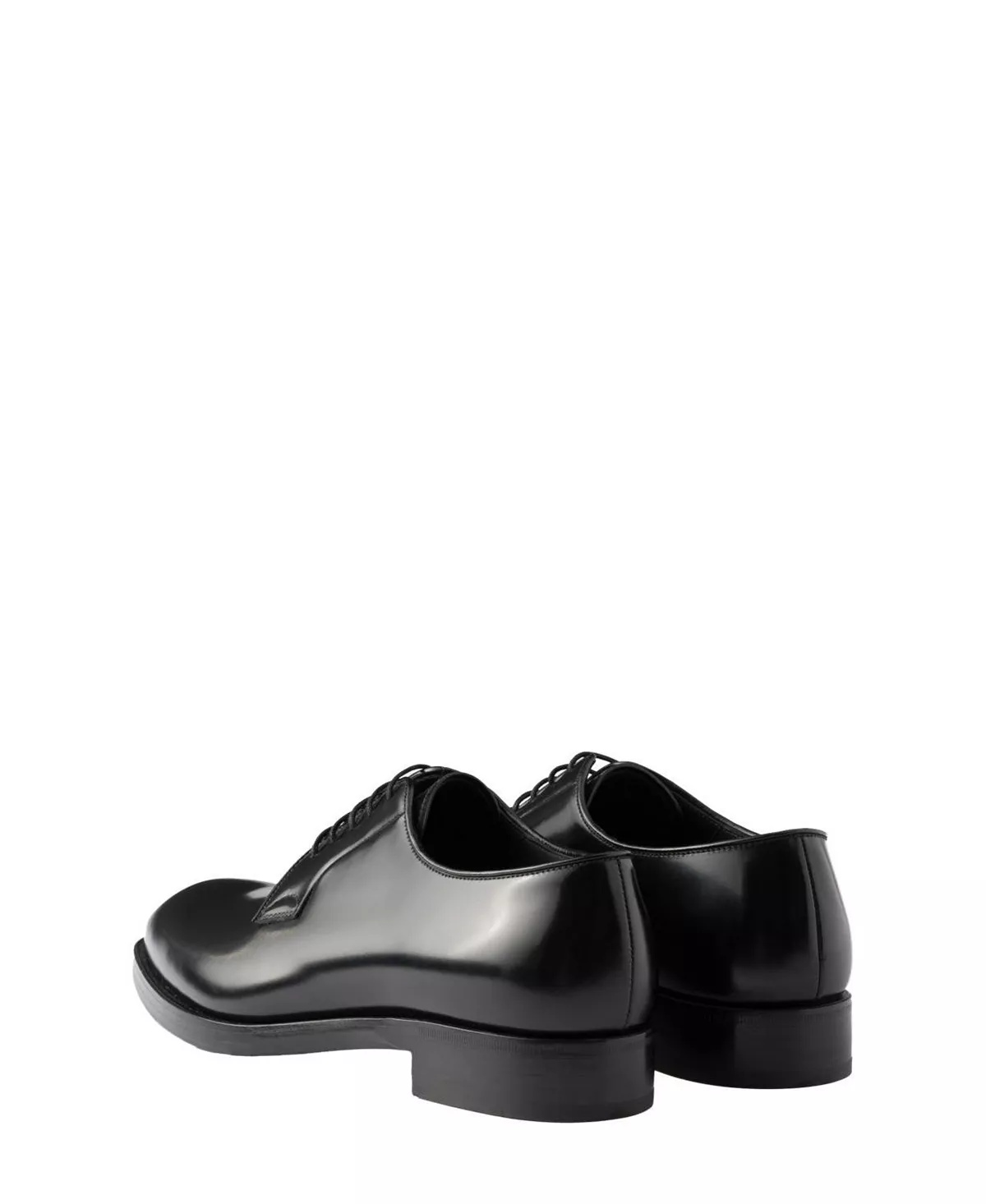 Men's Brushed Leather Lace-Up Shoes - 4