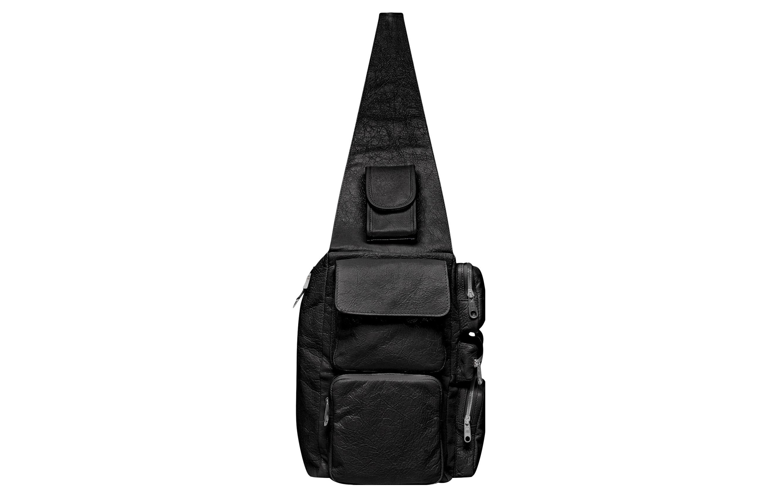 Balenciaga Superbusy Large Sling Bag 'Black' 702168210C81000 - 4