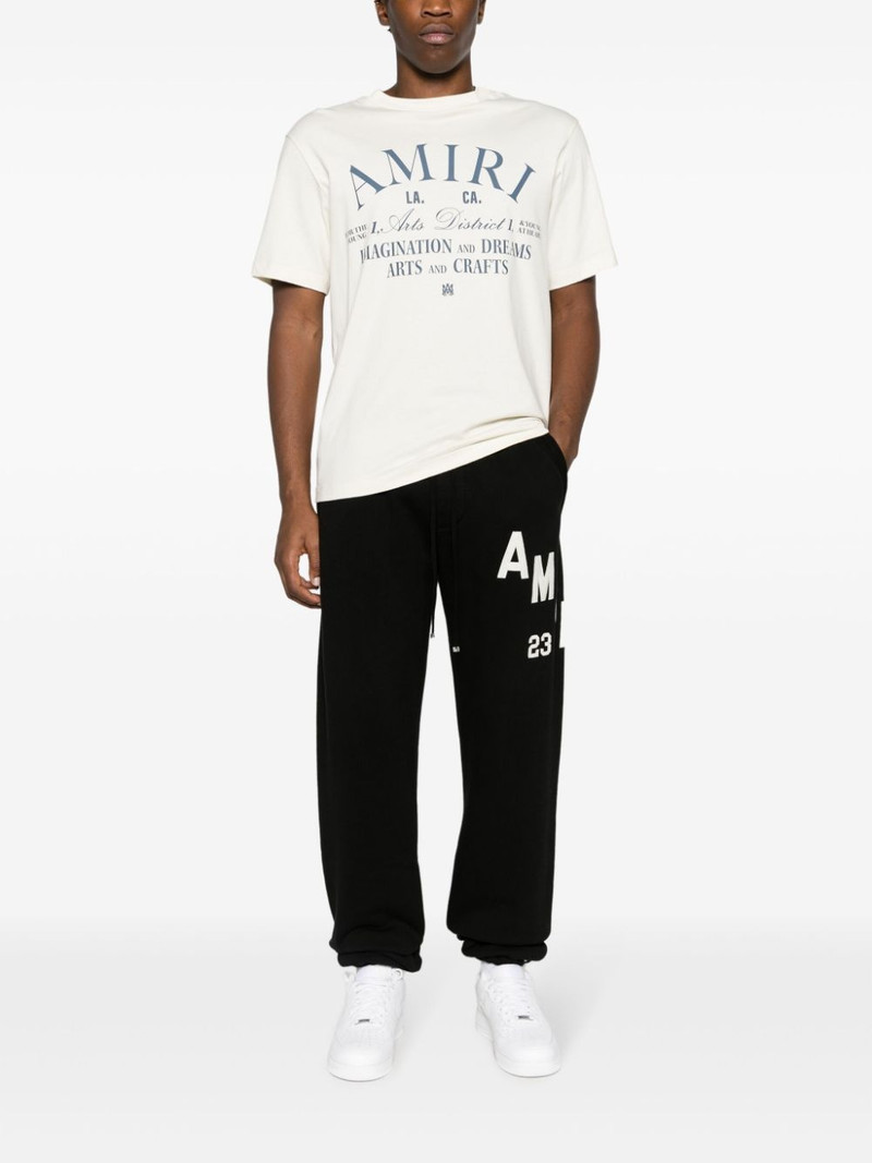 AMIRI Hockey logo-patch track pants outlook