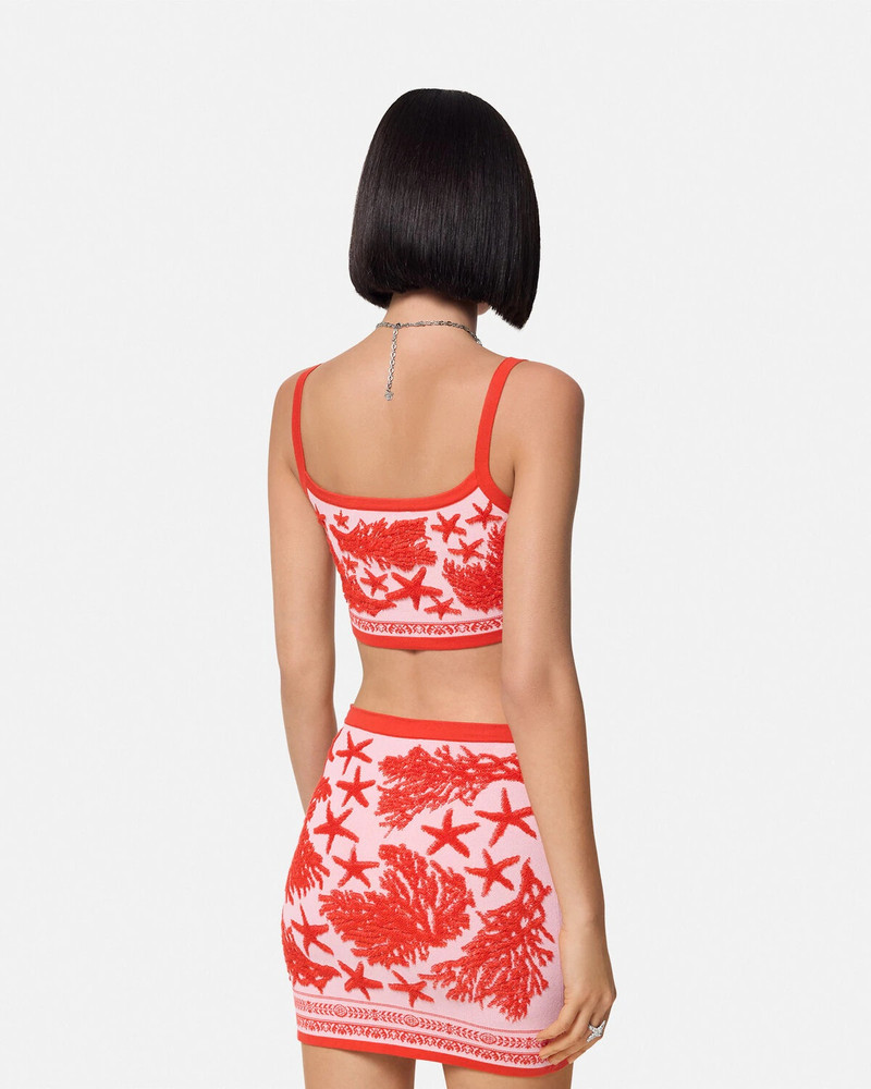 Barocco Sea Knit Crop Top 5