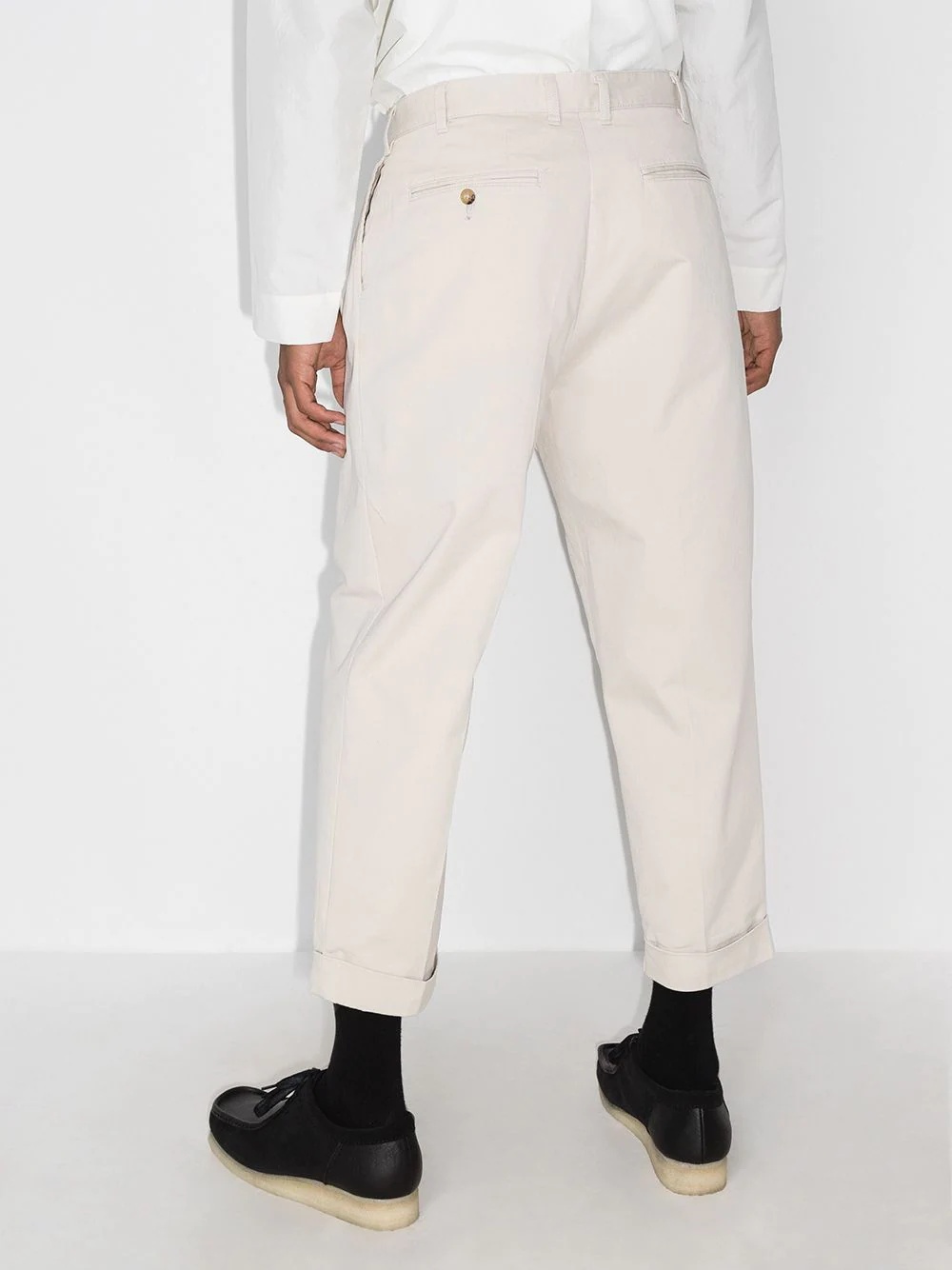 double pleated chinos - 3