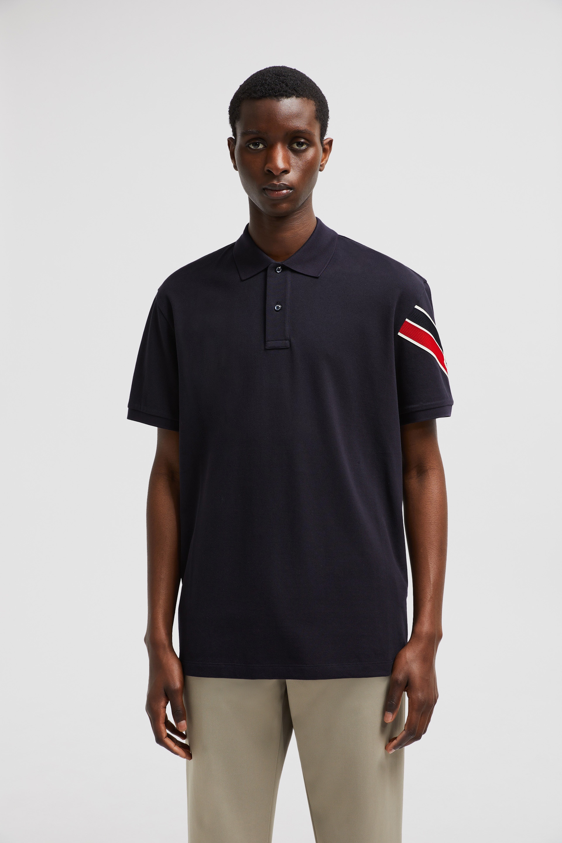 Tricolor Trim T-shirt - 3