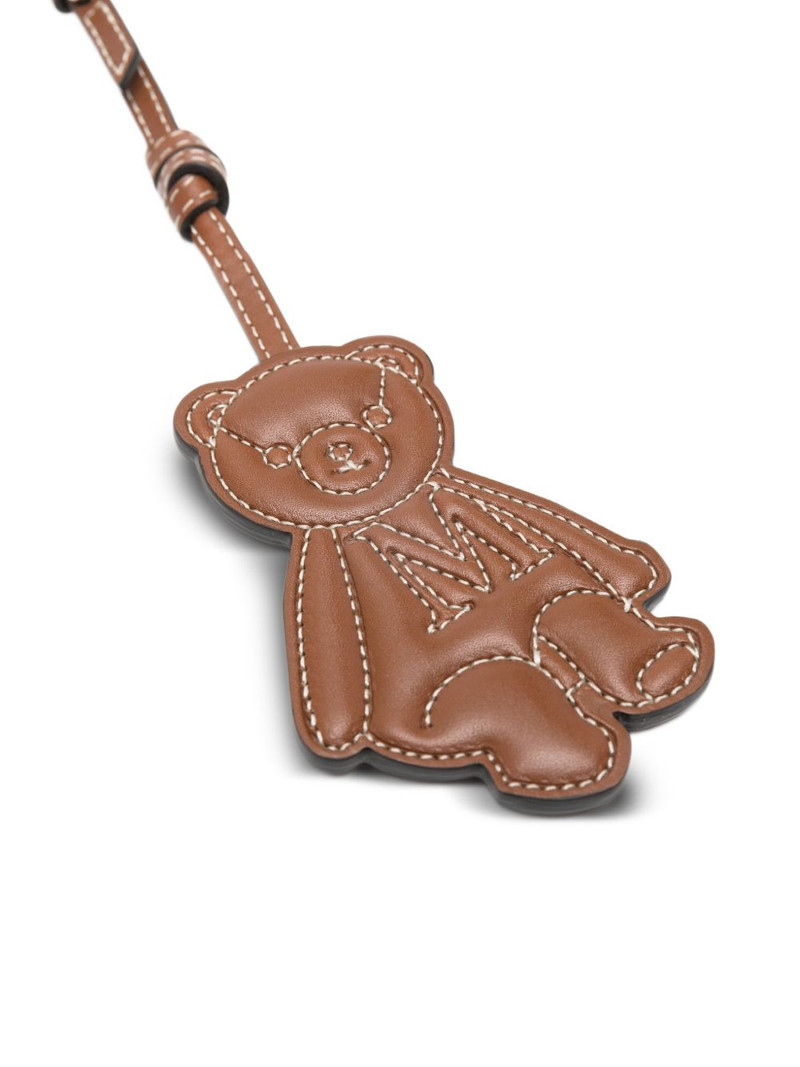 Max Mara leather bag charm outlook