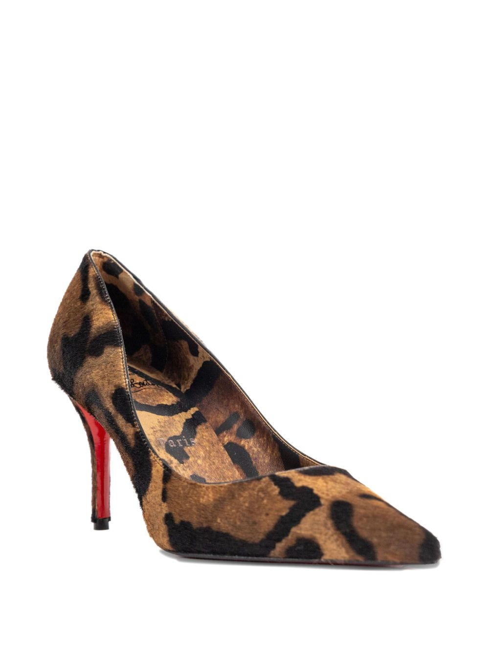 80mm Miss Z leopard-print stiletto pumps - 2