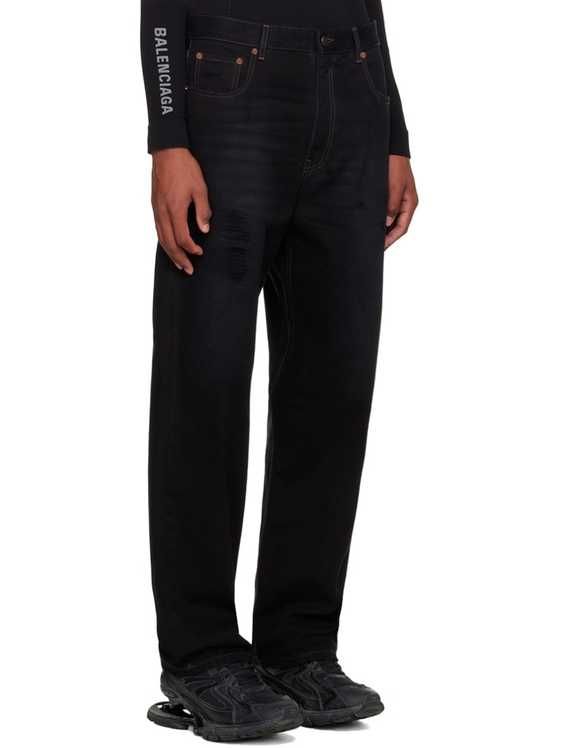 Black Loose Fit Jeans 2