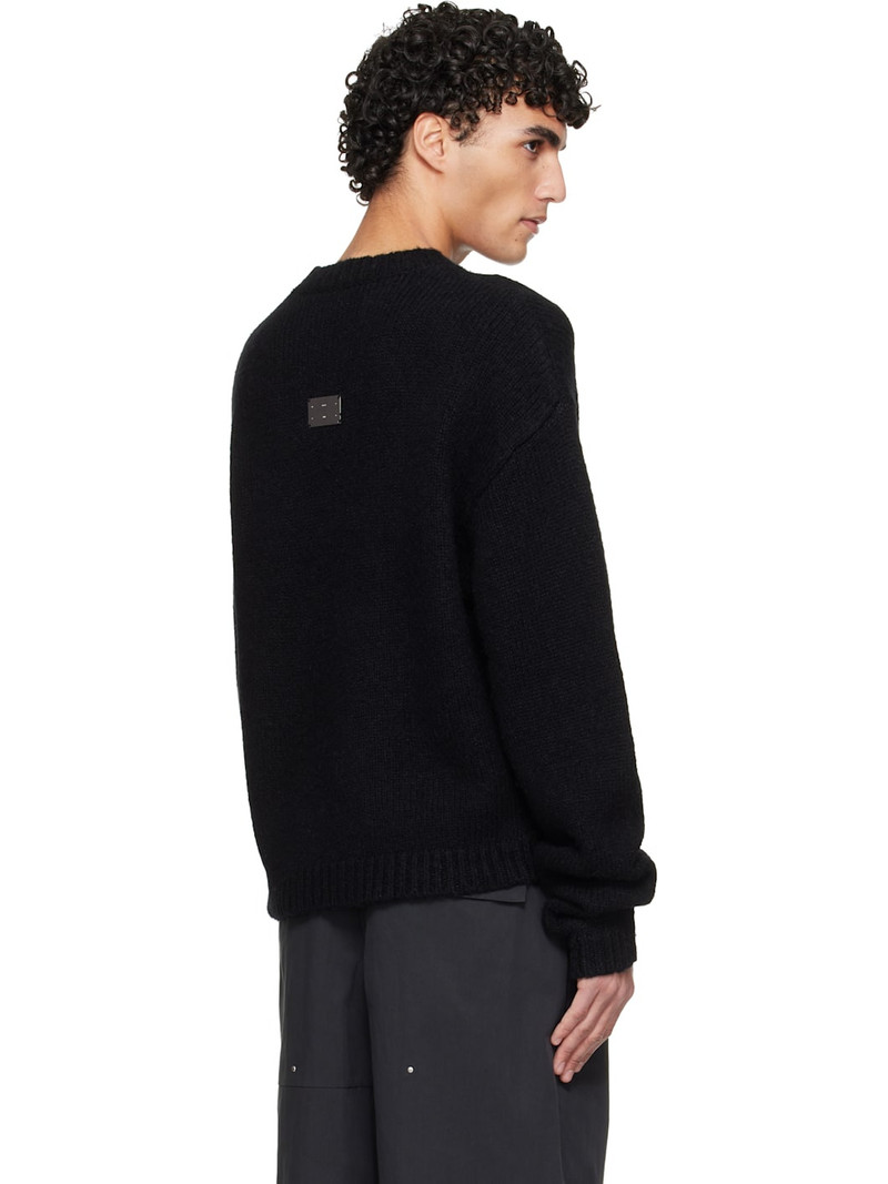 Black Roan Alpaca Knit Sweater 3