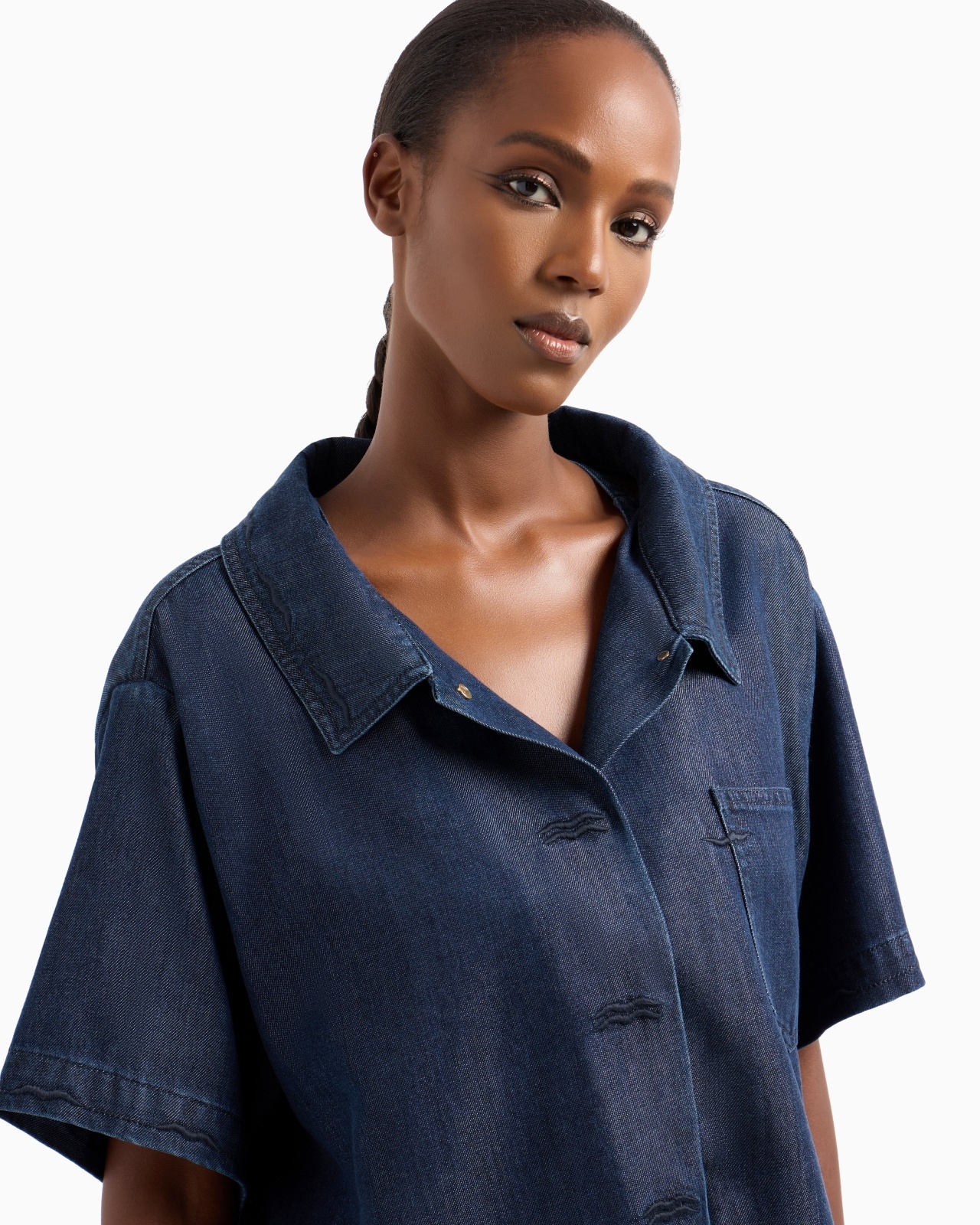 LYOCELL SHORT-SLEEVED SHIRT - 5