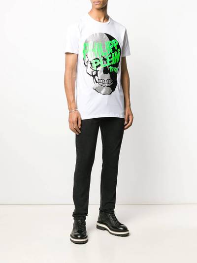 PHILIPP PLEIN embellished skull T-shirt outlook