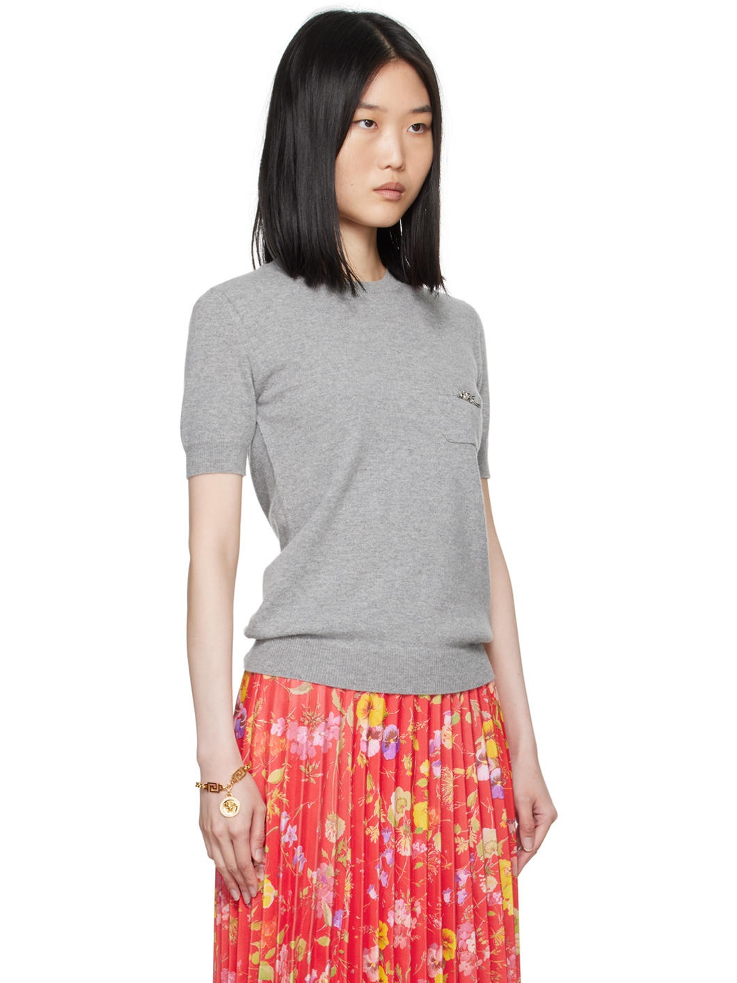 Gray Medusa Sweater - 2