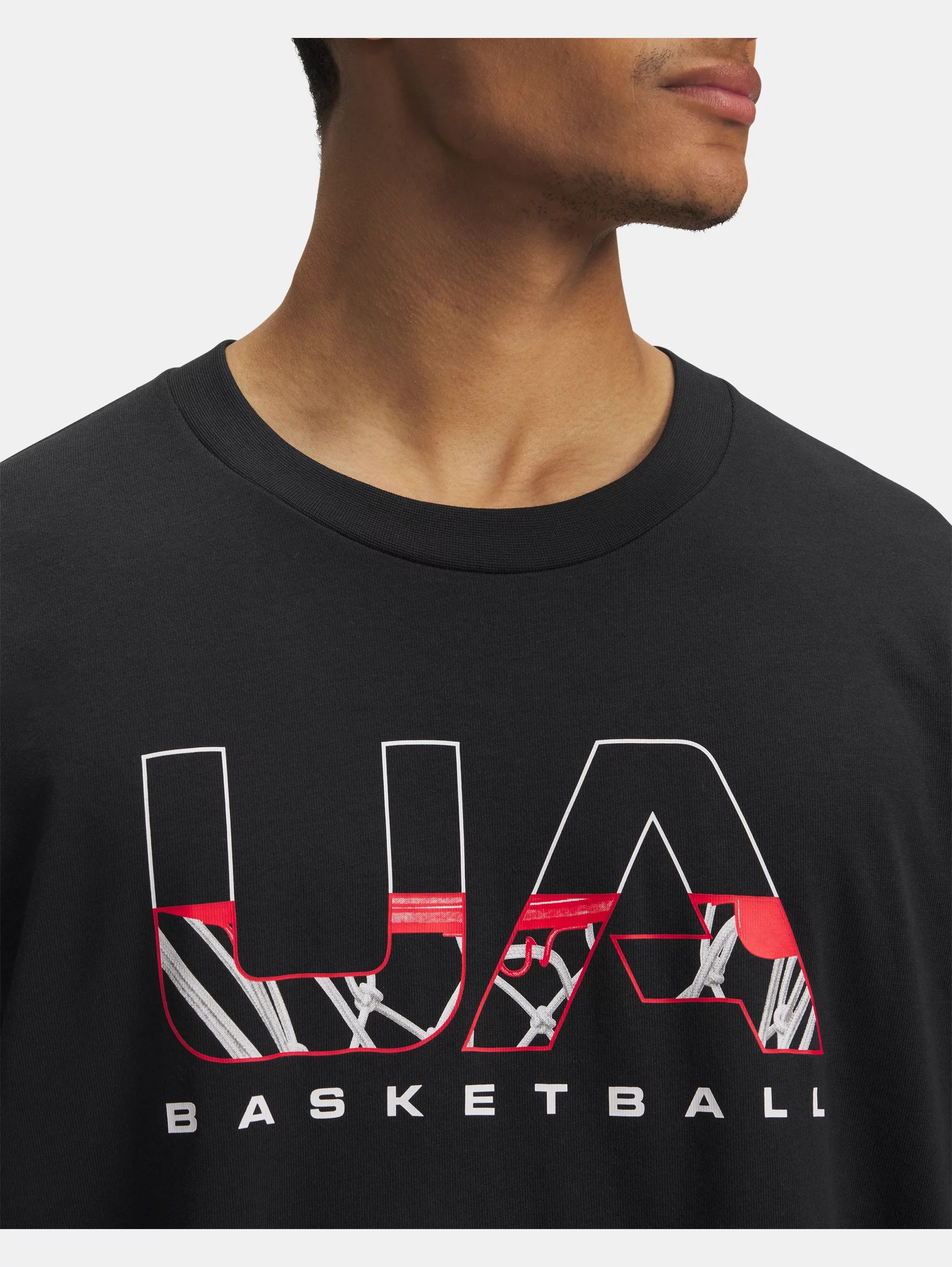 UA Hoops Branded Heavyweight - 3