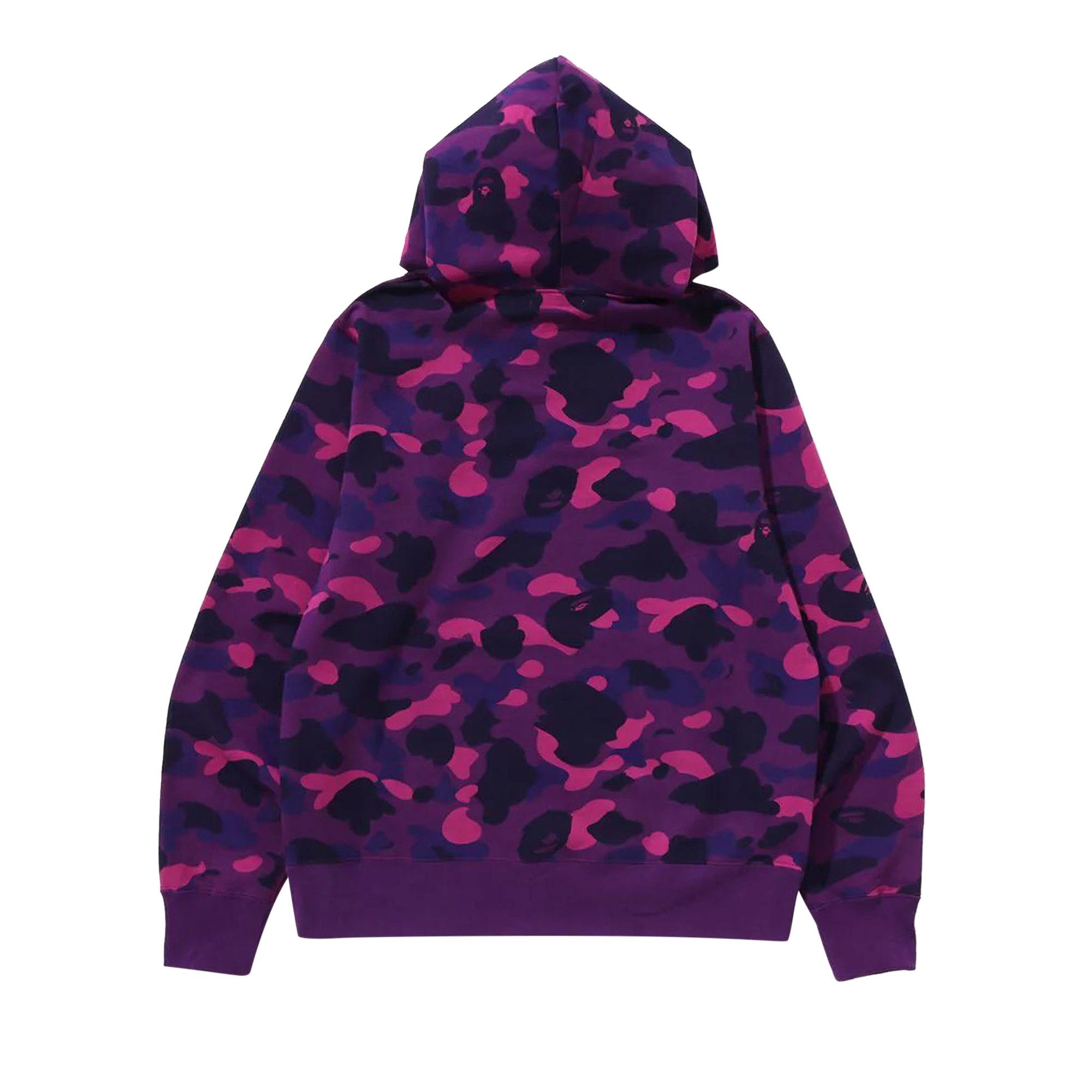 BAPE Color Camo Pullover Hoodie 'Purple' - 2