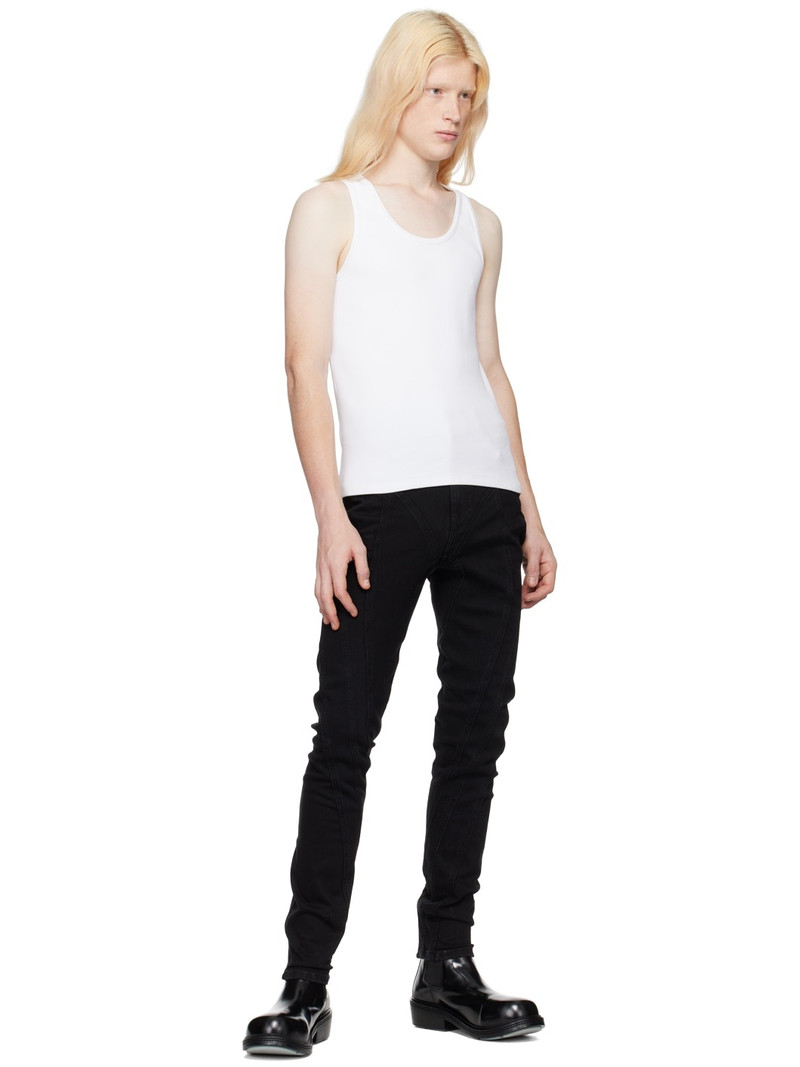 MUGLER Black Spiral Jeans outlook