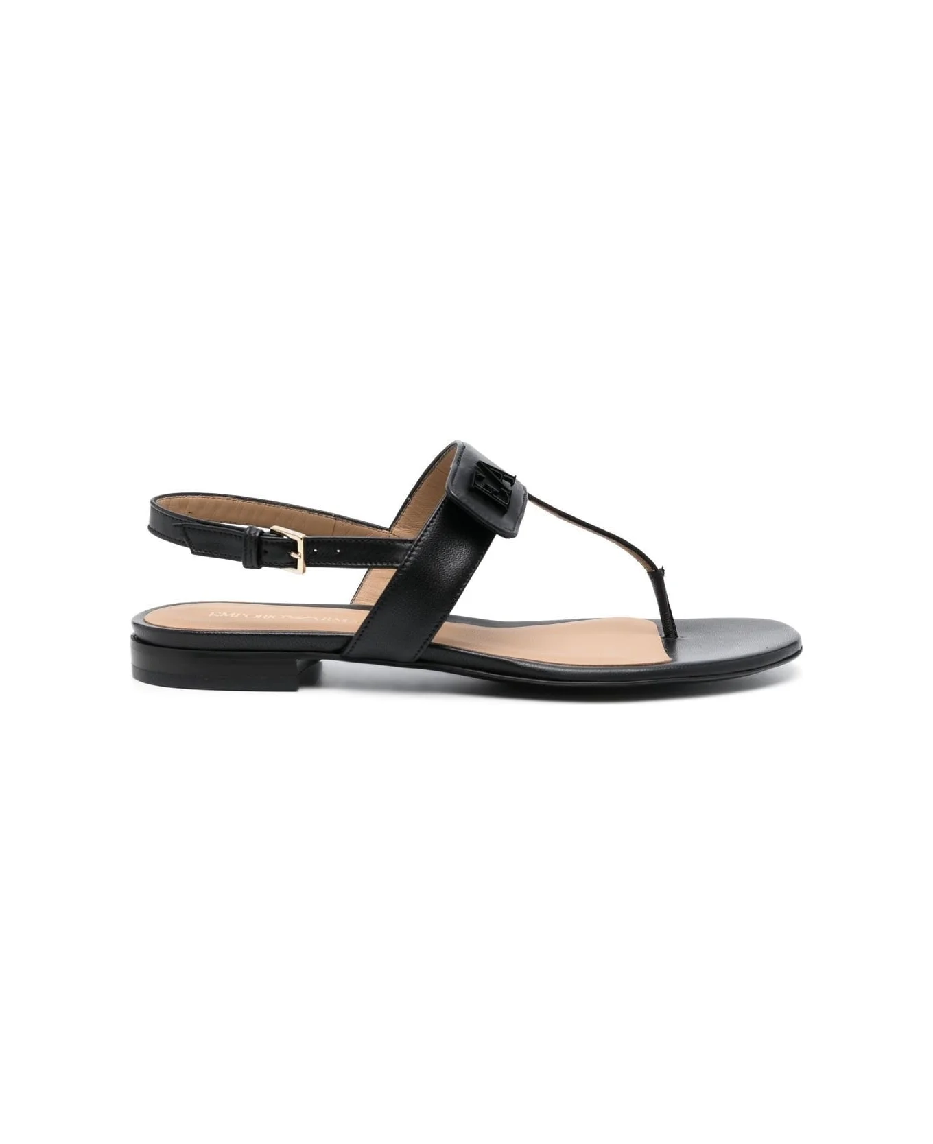 Leather Thong Sandals - 1