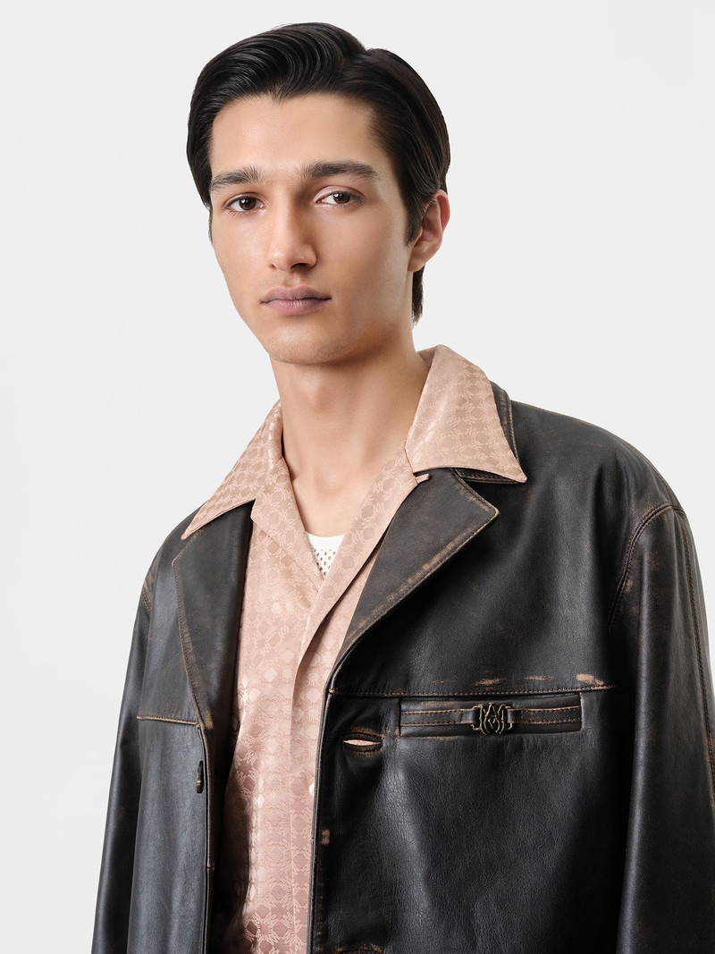 TUMBLED LEATHER SB JACKET 5