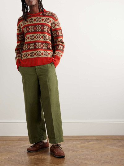BODE Begonia Wool-Jacquard Sweater outlook