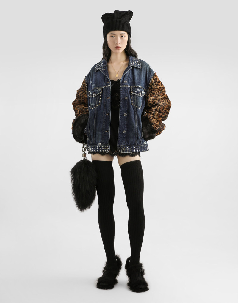 Dolce & Gabbana Oversized denim jacket outlook