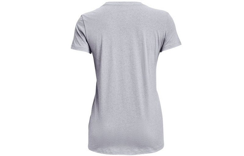 Under Armour (WMNS) Under Armour Graphic Training Sports Print Crewneck Short Sleeve Grey 1363352-011 outlook