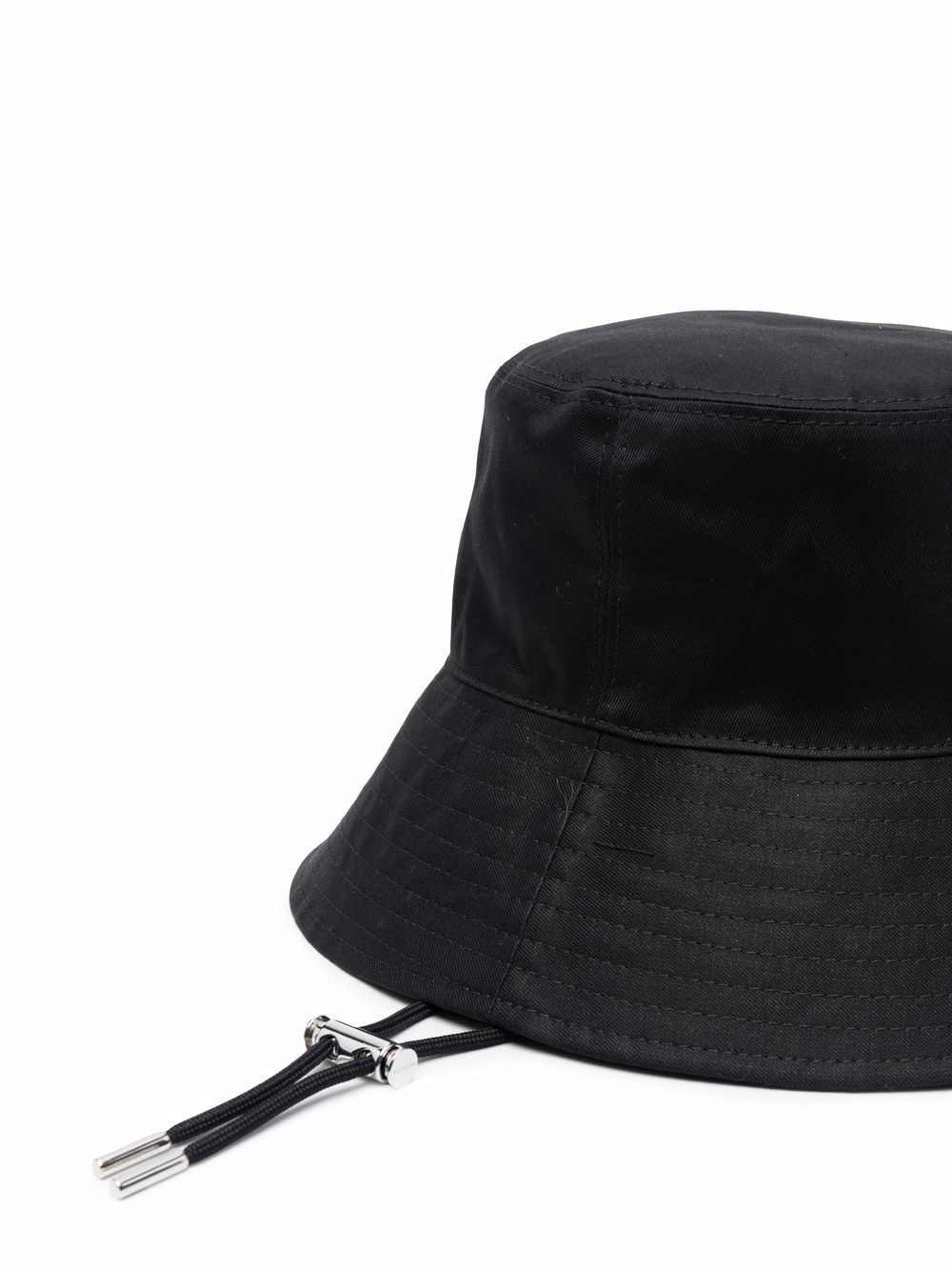 logo-patch detail bucket hat - 2