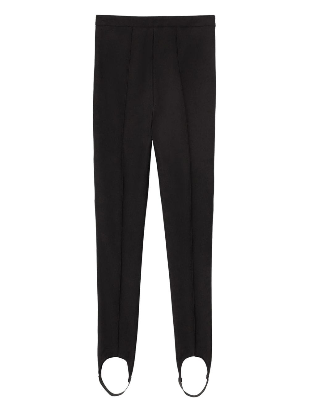 creased straight-leg trousers - 2