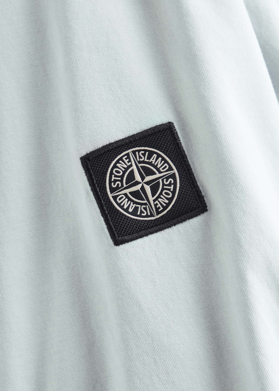 Stone Island Logo Cotton T-shirt - 5