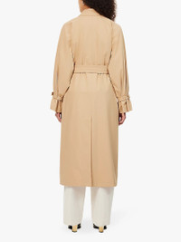 【関税&送料込】Max Mara Beige Stretch Cotton Memo Oversize 146dea3ddf40f7e9d53d440bb091af