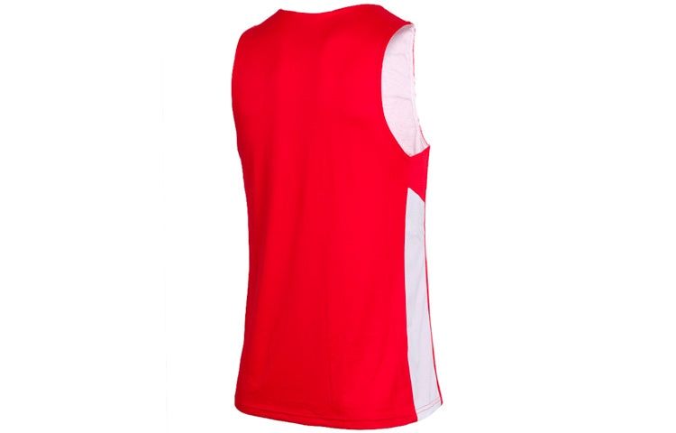 Nike Sports Training Splicing Breathable Reversible Basketball Vest Red 867767-658 - 2