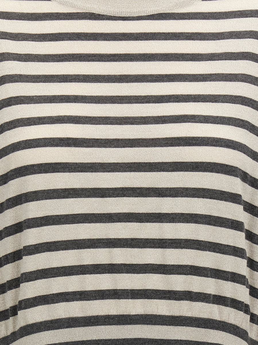 Brunello Cucinelli Lurex Stripes Sweater - 4